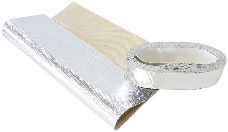 AF91-4000 - 1.5"x15ft ROLL ALUMINISED HEATBARRIER ADHESIVE BACKED SILVER