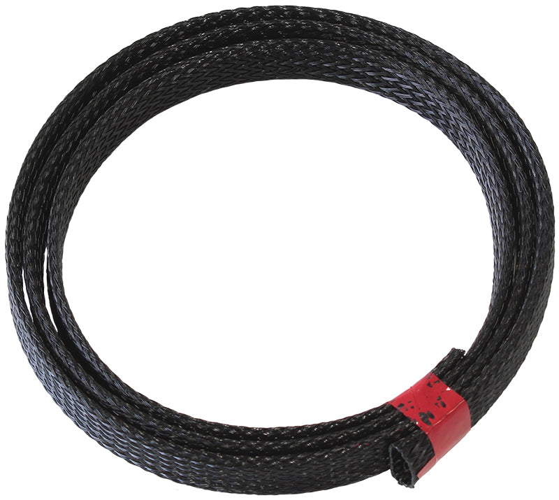 AF91-7551 - 1/2" 7.6 METER HEAT FLEX BRAIDBLACK TIGHT WEAVE HIGH COVERAG
