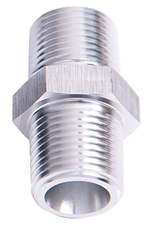 AF911-16S - MALE COUPLER 1" NPT SILVER MALE TO MALE