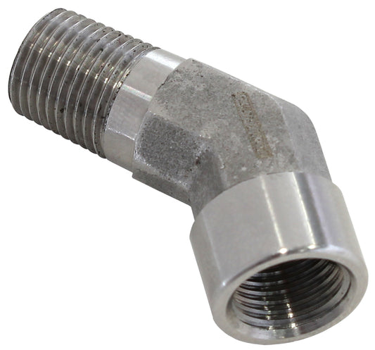 AF915-02SS - 45 Deg Female - Male Elbow 1/8NPT STAINLESS STEEL