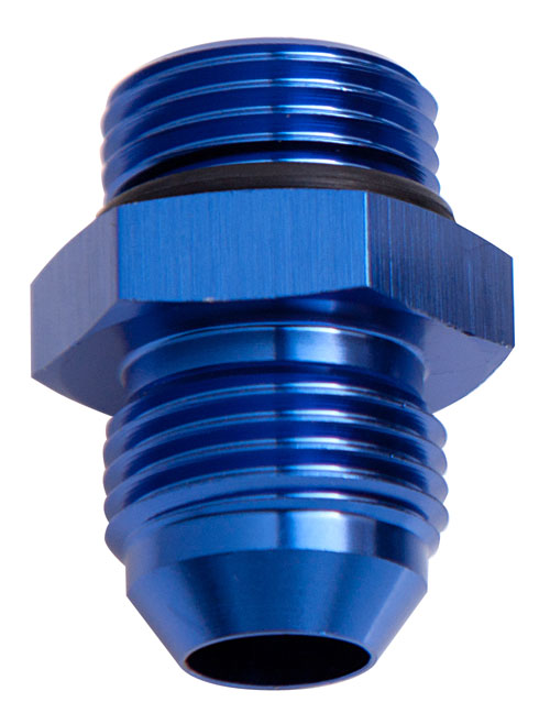 AF920-04-06 - -4 AN TO -6 ORB STRAIGHT BLUE MALE TO MALE