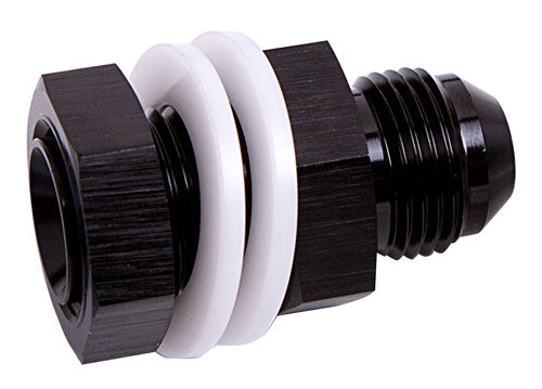 AF921-12BLK - FUEL CELL FITTING -12AN BLACK FUEL CELL BULKHEAD FITT