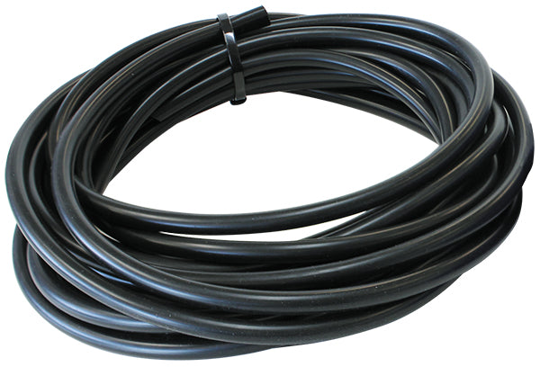 AF9231-018-25 - Silicone Vacuum Hose Black I.D3/16" 5mm, Wall 2.5mm, 25 Foot7.6m Roll AF 9231-018-25