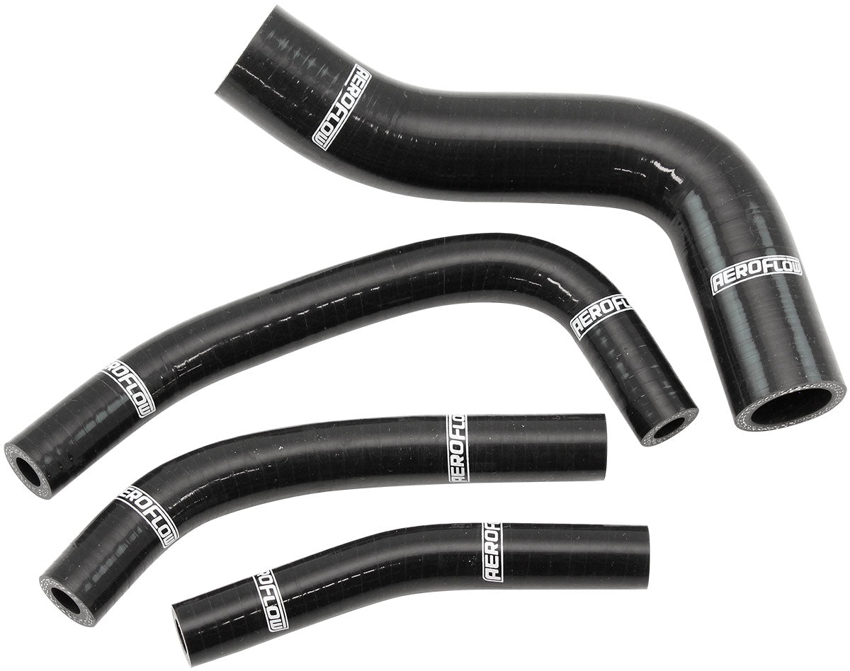 AF9270-0051 - MITSUBISHI EVO 6 HEATER HOSE KIT BLACK RADIATOR LANCER SILCIONE Aeroflow AF 9270-0051