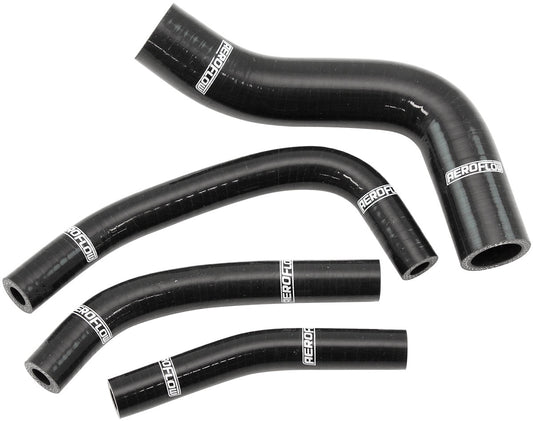 AF9270-0051 - MITSUBISHI EVO 6 HEATER HOSE KIT BLACK RADIATOR LANCER SILCIONE Aeroflow AF 9270-0051