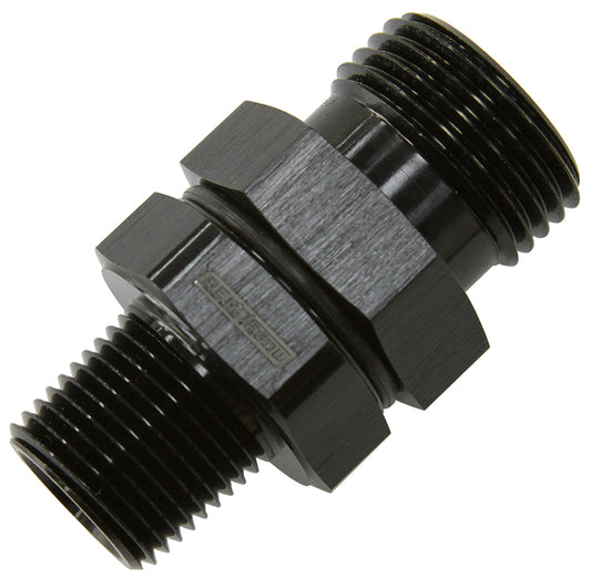 AF928-10-06BLK - -10 ORB TO 3/8" NPT COUPLER BLACK -10 ORB TO 3/8"