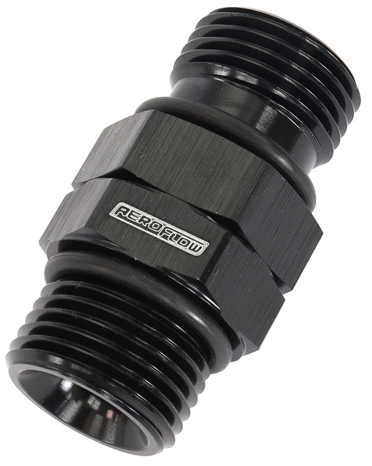 AF929-08BLK - -8 ORB SWIVEL MALE TO MALE BLACK