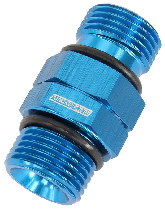 AF929-10 - -10 ORB SWIVEL MALE TO MALE BLUE