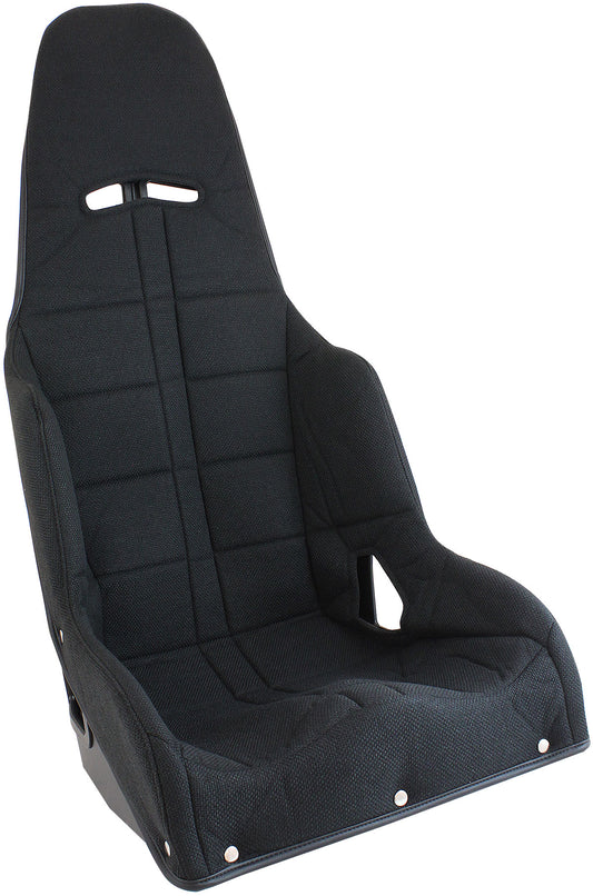 AF93-1170BLK - PRO STREET 17" RACE SEAT COVERBLACK TWEED