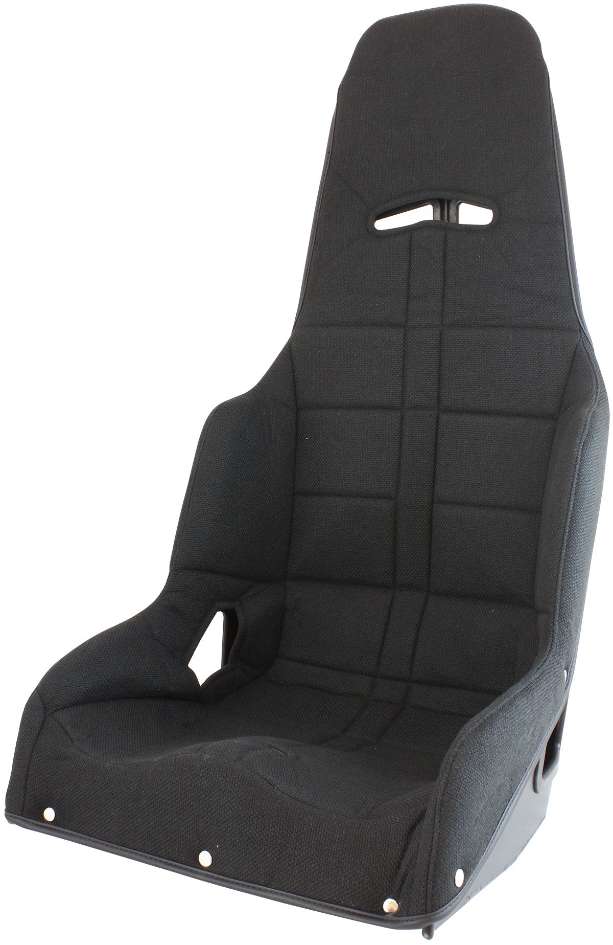 AF93-1180BLK - PRO STREET 18" RACE SEAT COVERBLACK TWEED