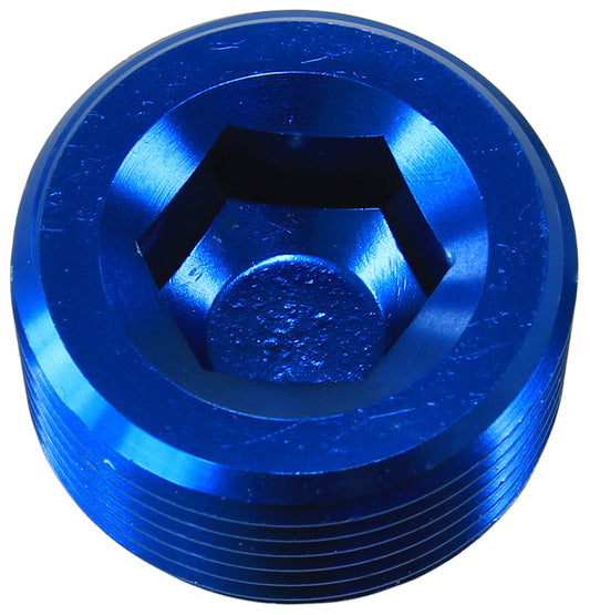 AF932-01 - NPT PLUG 1/16" BLUE 1/16" NPT