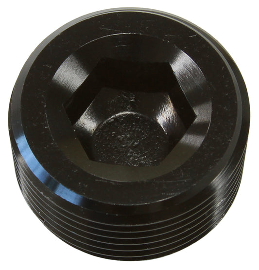 AF932-01BLK - NPT PLUG 1/16" BLACK 1/16" NPT