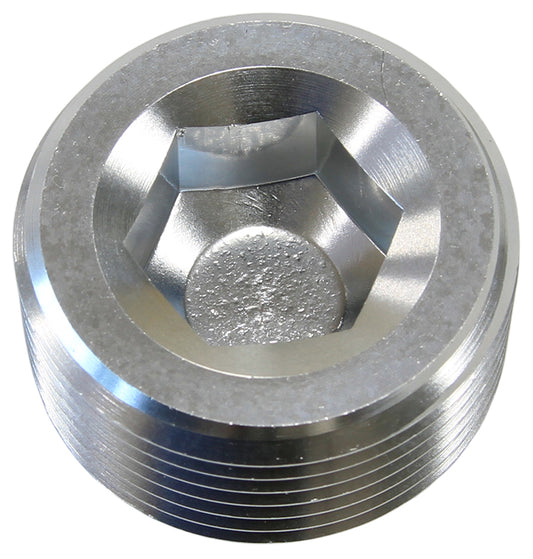AF932-01S - NPT PLUG 1/16" SILVER 1/16" NPT