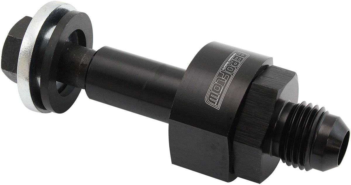 AF934-06BLK - FUEL TANK RETURN FITTING -6AN STOCK FUEL CELL