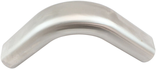 AF9409-3500 - 3-1/2" 90 DEGREE VERTICAL OVALEXHAUST PIPE 304 S/S 150mm LEG