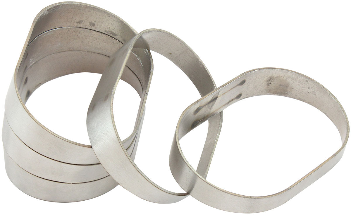 AF9487-3500 - 3-1/2" PIE CUTS VERTICAL OVAL EXHAUST 1D RADIUS S/S 45 DEG PIPE Aeroflow - AF 9487-3500