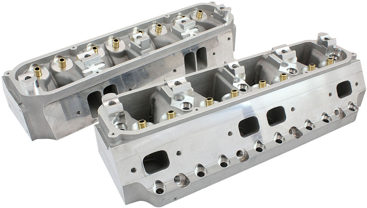 AF95-0445 - BB CHRY 240cc 383 413 440 BAREPAIR ALLOY CYLINDER HEADS OVAL
