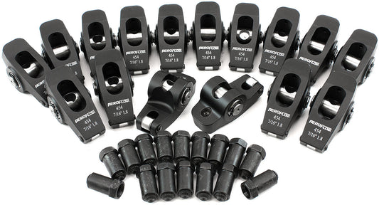AF95-1117 - BBC ROCKER ARMS 7/16" STUD 1.8RATIO 454 ALLOY 2024 ROLLER 16