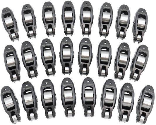 AF95-1130 - FORD BARRA BILLET ROCKER ARMS BA BF FG FG-X SET OF 24 ROLLER