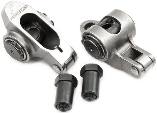 AF95-1202-2 - SBC S/S ROCKER ARMS 3/8" STUD 1.60 RATIO 350 STAINLES ROLLER2 Aeroflow - AF 95-1202-2
