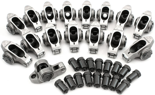 AF95-1202 - SBC S/S ROCKER ARMS 3/8" STUD 1.60 RATIO 350 STAINLES ROLLER16 Aeroflow - AF 95-1202