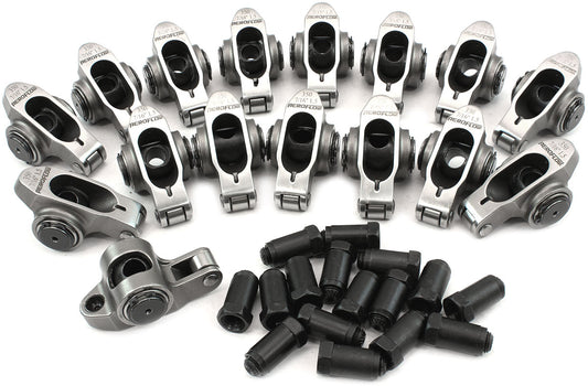 AF95-1205 - SBC S/S ROCKER ARMS 7/16" STUD1.50 RATIO 350 STAINLES ROLLER16 Aeroflow - AF 95-1205
