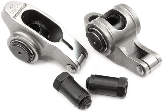 AF95-1216-2 - BBC S/S ROCKER ARMS 7/16" STUD1.73 RATIO 454 STAINLES ROLLER2 Aeroflow - AF 95-1216-2