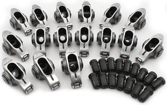 AF95-1217 - BBC S/S ROCKER ARMS 7/16" STUD1.80 RATIO 454 STAINLES ROLLER16 Aeroflow - AF 95-1217