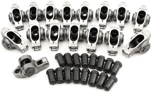 AF95-1223 - SBF S/S ROCKER ARMS 7/16" STUD1.70 WINDSOR 302 351 ROLLER 16STAINLESS Aeroflow AF 95-1223