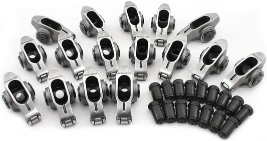 AF95-1229 - FORD CLEVELAND S/S ROCKER ARM 7/16" STUD 1.80 351C ROLLER 16STAINLESS Aeroflow AF 95-1229