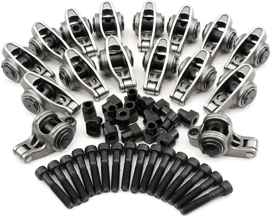 AF95-1236 - GM LS3 S/S ROCKER ARM M8 STUD 1.7 RATIO RECTANGLE ROLLER LS2STAINLESS Aeroflow AF 95-1236