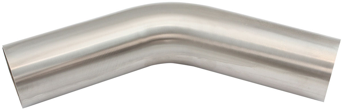 AF9502-3000 - 304 S/S BEND 45 DEG 3" O.D 1.5MM (.059") 150mm / 6" LEG