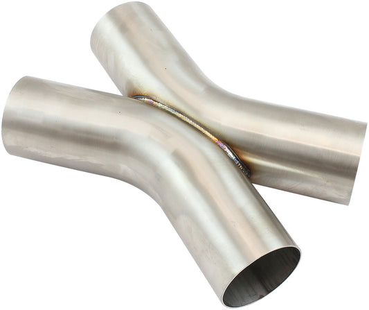 AF9508-3000 - 3" O.D EXHAUST X PIPE 45 DEG BENDS 304 STAINLESS STEEL