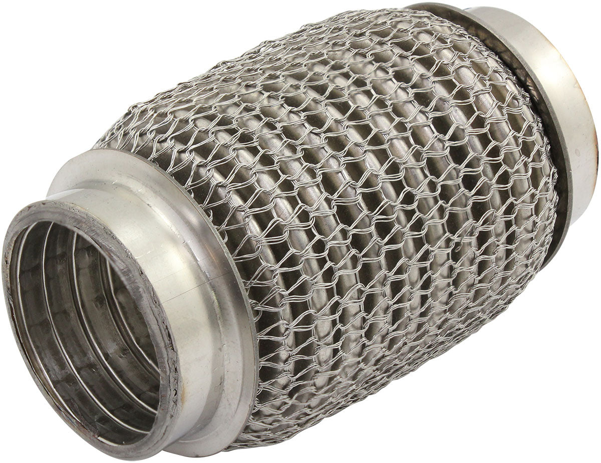 AF9512-1750 - 1-3/4" I.D EXHAUST MESH FLEX PIPE JOINT 4" LONG 304 S/STEEL