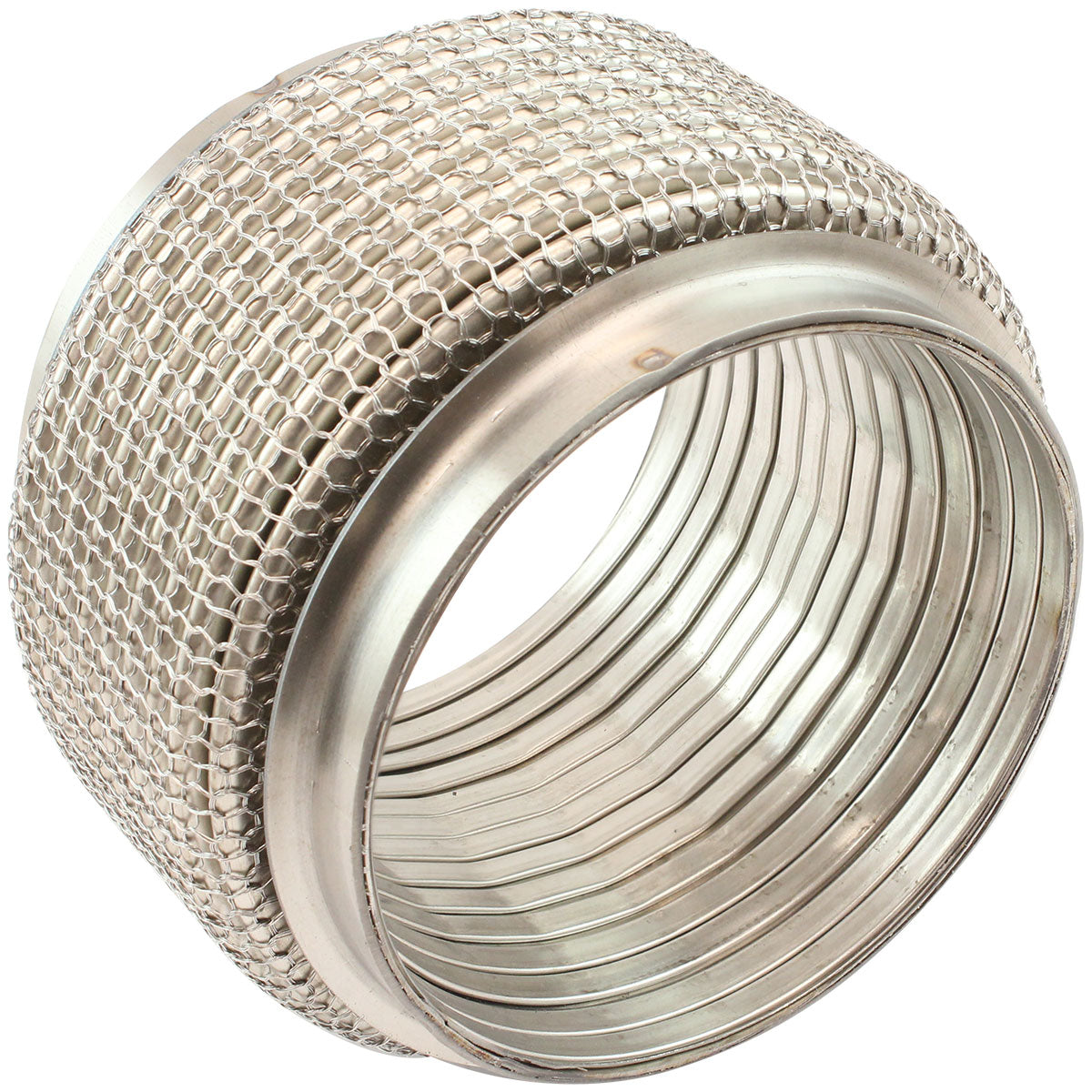 AF9512-4500 - 4-1/2" I.D EXHAUST MESH FLEX PIPE JOINT 4" LONG 304 S/STEEL