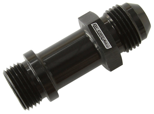 AF953-06BLK - -6ORB TO MALE -6AN EXTENSION BLACK 1.5" LONG EXTENSION