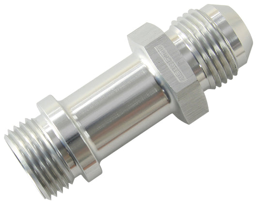 AF953-06S - -6ORB TO MALE -6AN EXTENSION SILVER 1.5" LONG EXTENSION