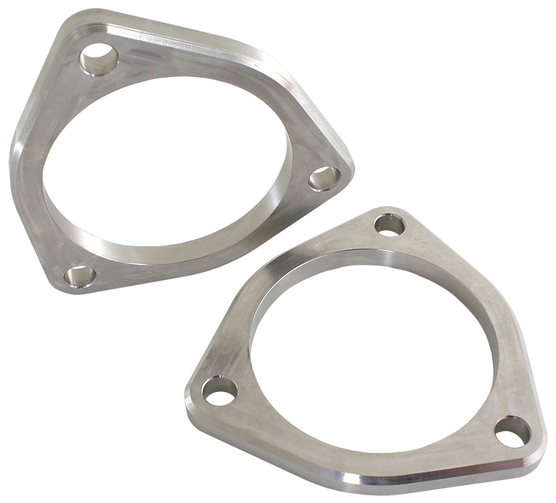 AF9551-0012 - 3 Bolt stainless flange 3" I.D 9.52mm / 3/8" thick *PAIR*