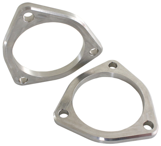 AF9551-0012 - 3 Bolt stainless flange 3" I.D 9.52mm / 3/8" thick *PAIR*