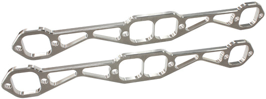 AF9551-1001 - SBC header flanges set 1-3/4" Square port 1.75 X 1.75" PAIR