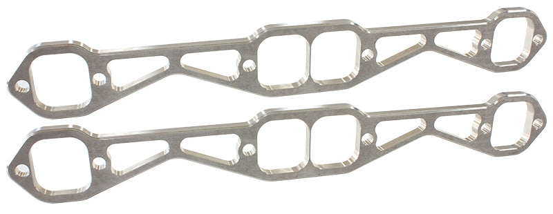 AF9551-1002 - SBC header flanges set 1-7/8" Square port 1.88 X 1.88" PAIR