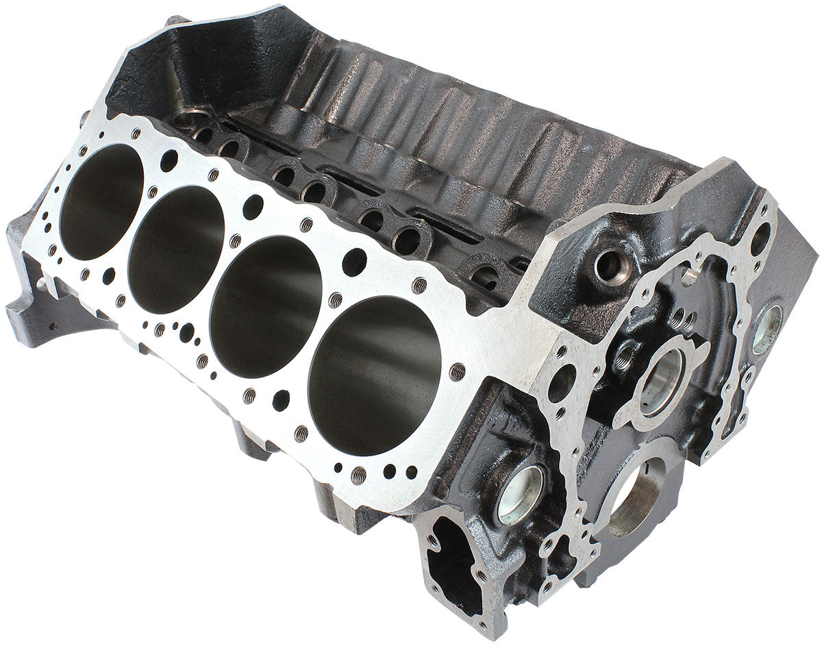 AF96-1002 - SBC BARE ENGINE BLOCK 4.125" BORE 9.02 DECK MAIN BEAR 350