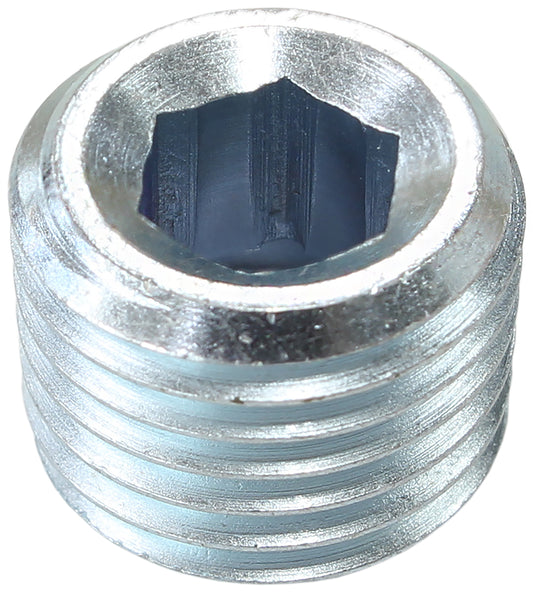 AF978-04 - 1/4" BSP PORT PLUG STEEL ZINC COATED