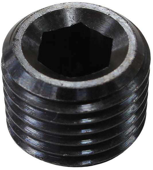 AF979-08BLK - 1/2" NPT PORT PLUG STEEL BLACKCOATED