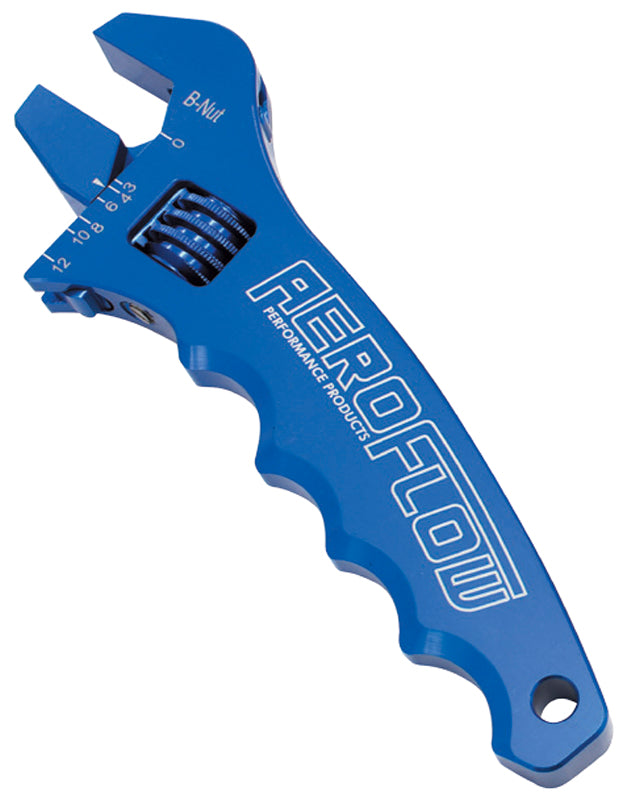 AF98-2003 - ADJUSTABLE WRENCH GRIP SPANNERBLUE -3AN TO -12AN