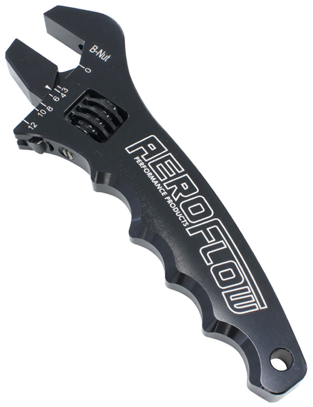 AF98-2003BLK - ADJUSTABLE WRENCH GRIP SPANNERBLACK -3AN TO -12AN