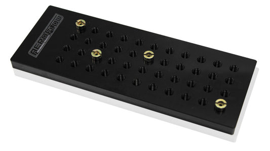AF98-2011 - BILLET JET STORAGE PLATE HOLDS 22 PAIRS OF JETS