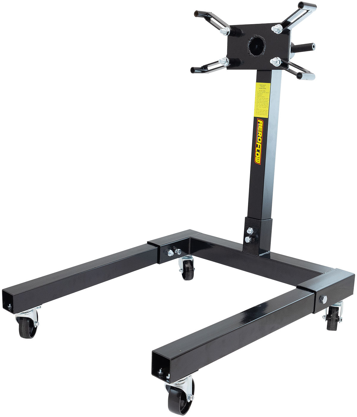 AF98-2031 - 1250lb ENGINE STAND C FRAME 4 WHEELS STURDY FRAME