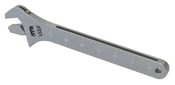 AF98-2038S - ADJUSTABLE SPANNER WHEELIE SILVER LGE FOR UP TO -12 B-NUT