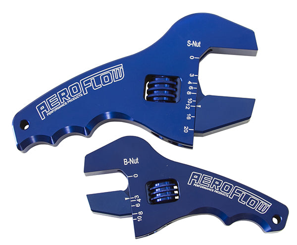 AF98-2039 - ADJUSTABLE WRENCH GRIP SPANNER1 X SMALL & 1 X LARGE SHORTY